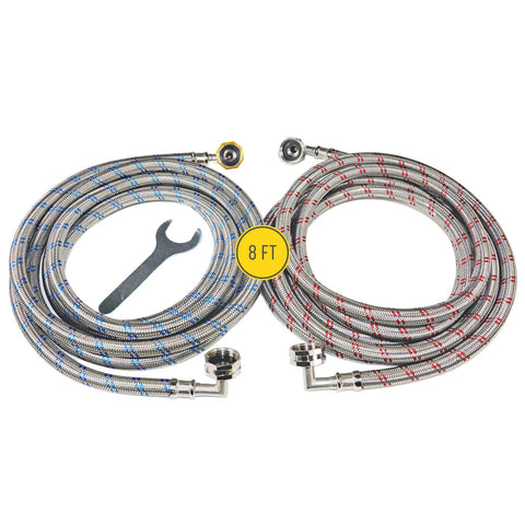 Hippohose octagon connection secures a leak-free seal.