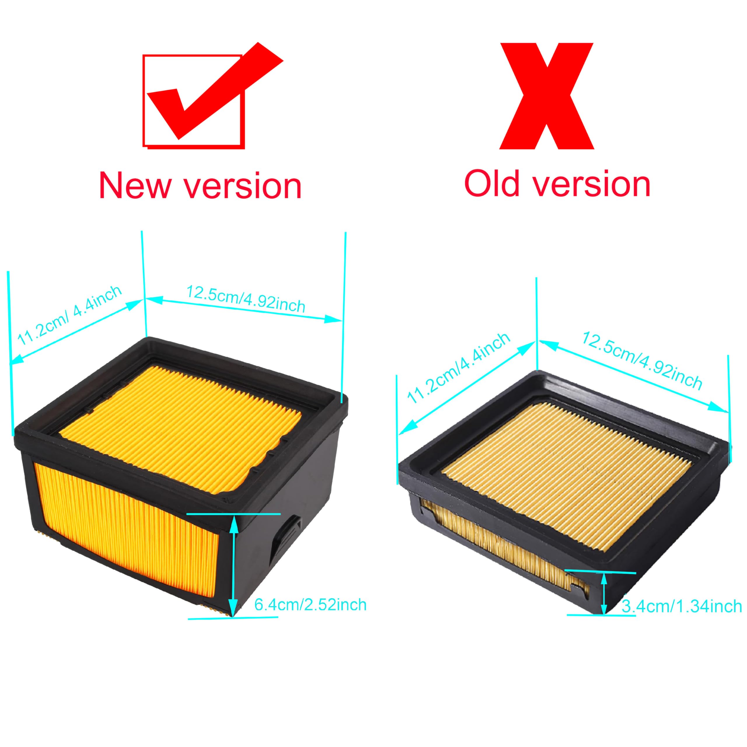 Durable Hippotech filter media designed for dusty job sites and consistent performance.