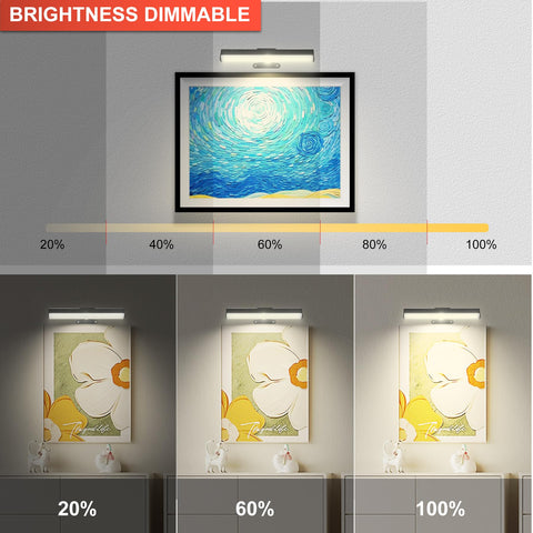 HIPTOKING dimmable lights with timer conserve battery life