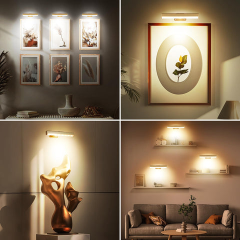 HIPTOKING picture light with timer auto-off feature for energy saving