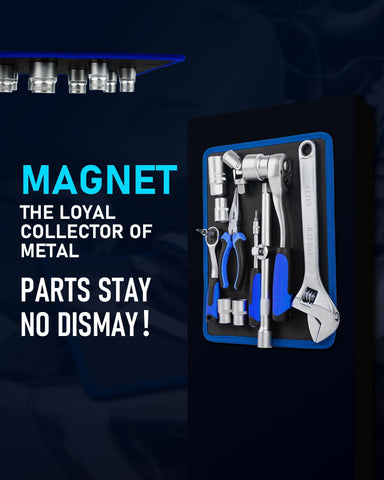 HIPULX magnetic pickup retrieving bolts from tight spaces during repair