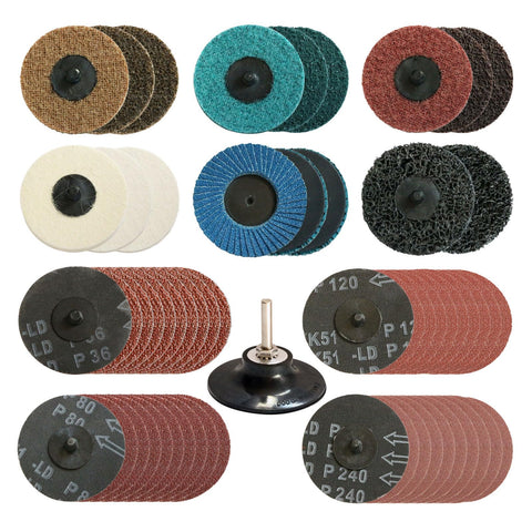 Hiqalty 3-inch sanding disc 75mm for fast material removal and smooth prep.