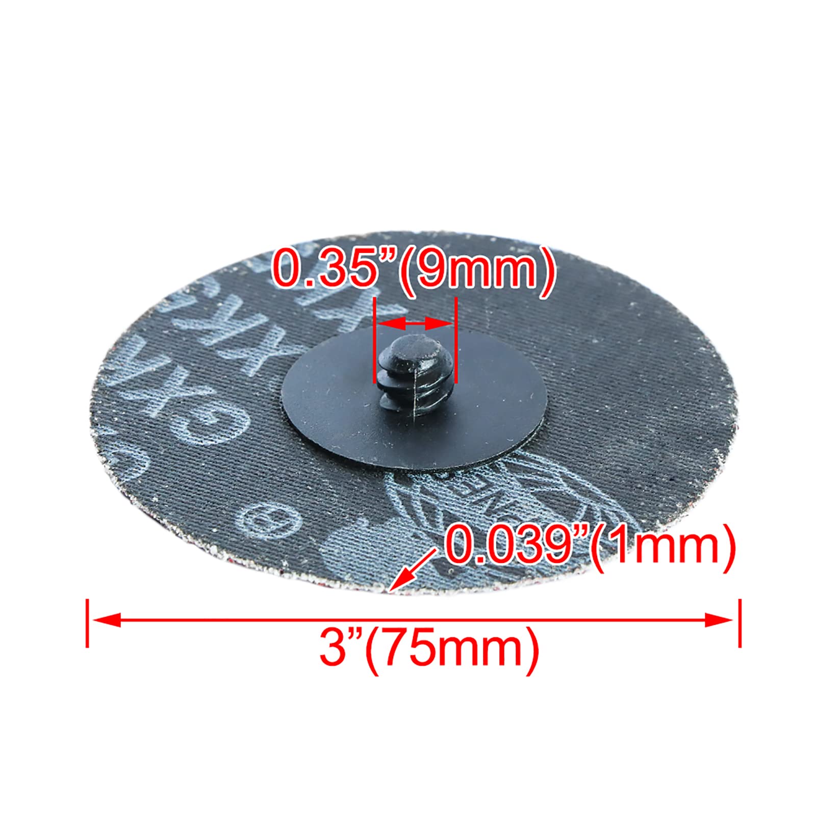 Hiqalty aluminum oxide sanding discs provide durability and anti-static performance.