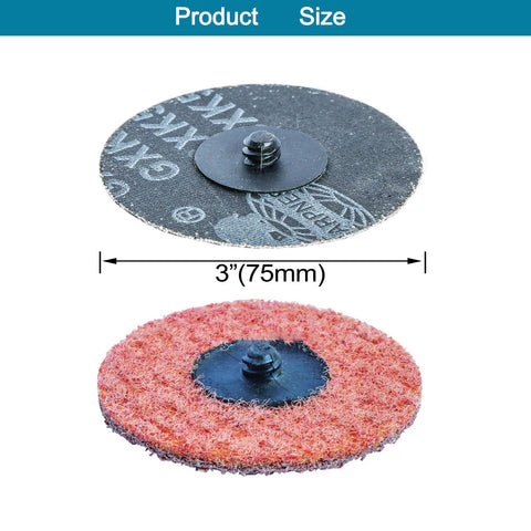 Hiqalty flap-disc and strip-disc set 5pcs provides versatile grinding and polishing options.