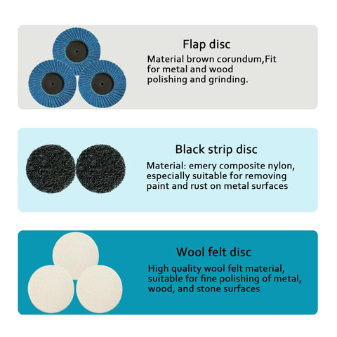 Hiqalty non-woven sanding disc 9pcs offers durable surface conditioning and dust control.