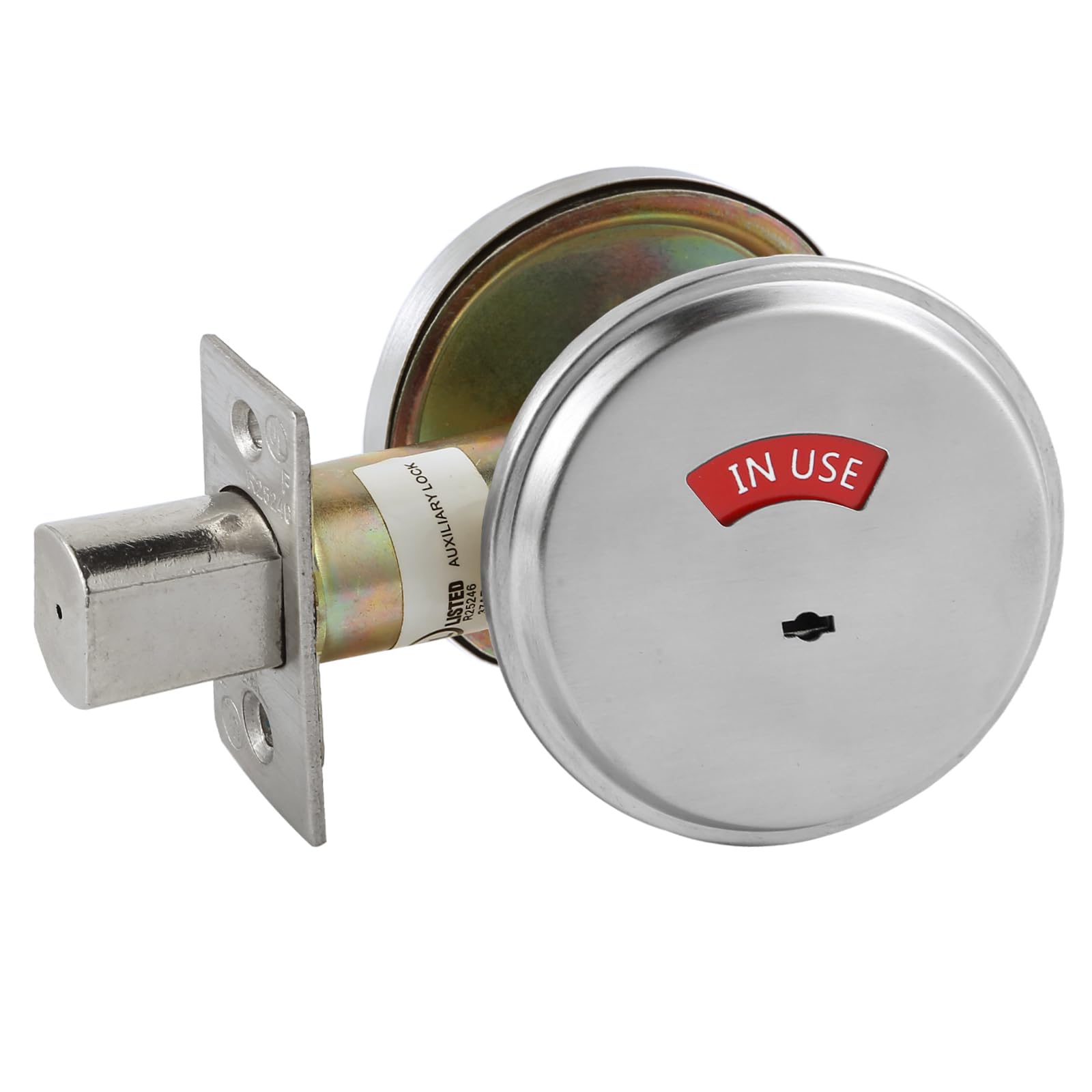 HISAFE in-use/vacant indicator shows room status for bathroom or office use.