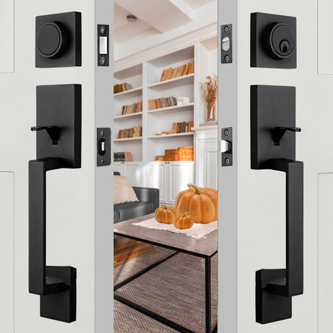 HISAFE durable matte black finish exterior-ready for varied climates