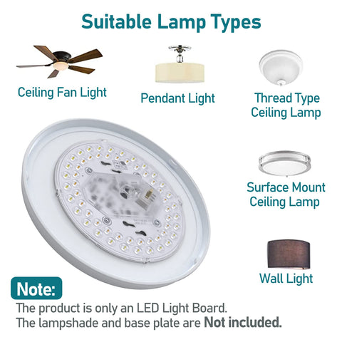 Hisoo LED kit dimming from 5% to 100% for smooth brightness control.