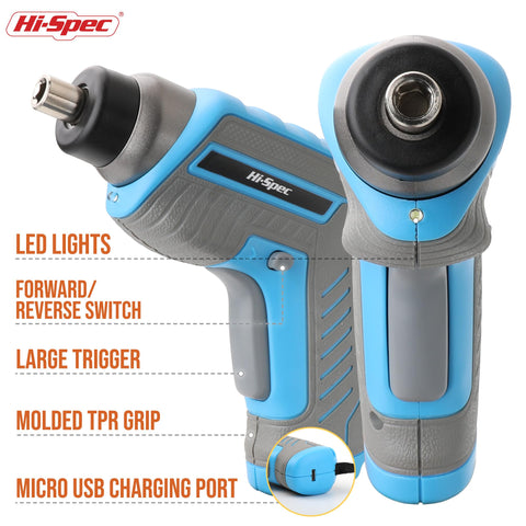 Hi-Spec extended bit reach enables access to tight spots.
