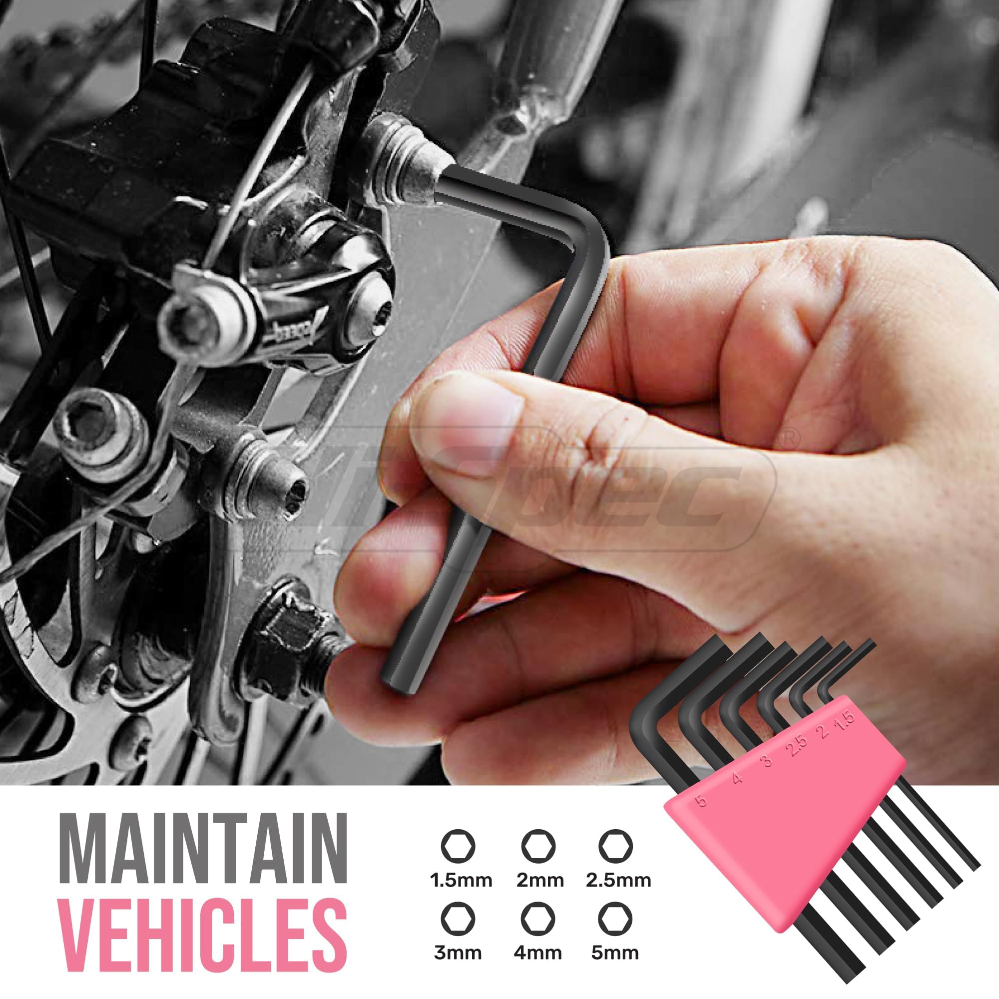 Hi-Spec pink combination pliers for versatile gripping and twisting