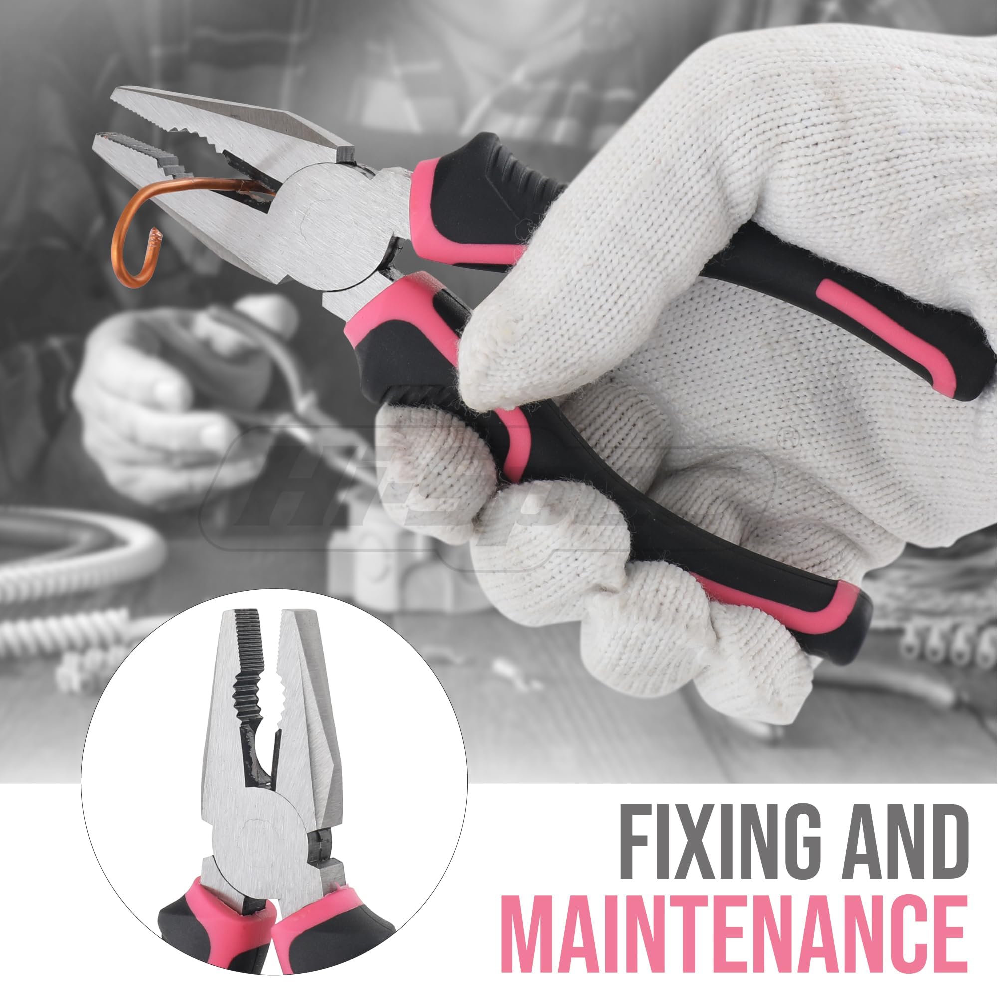 Hi-Spec pink utility knife ready for everyday cutting tasks