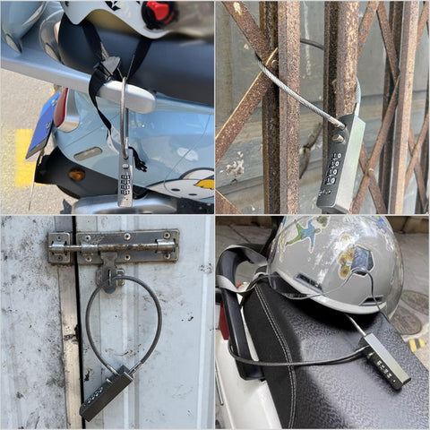 Histure robust steel head lock delivers strong protection with light weight.