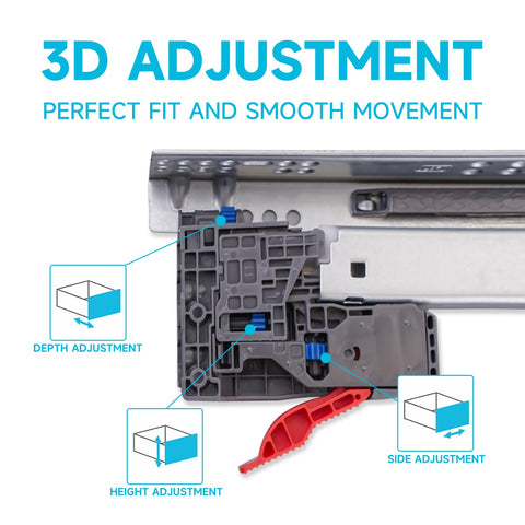 Hitess 3D adjustable locking devices for precise alignment