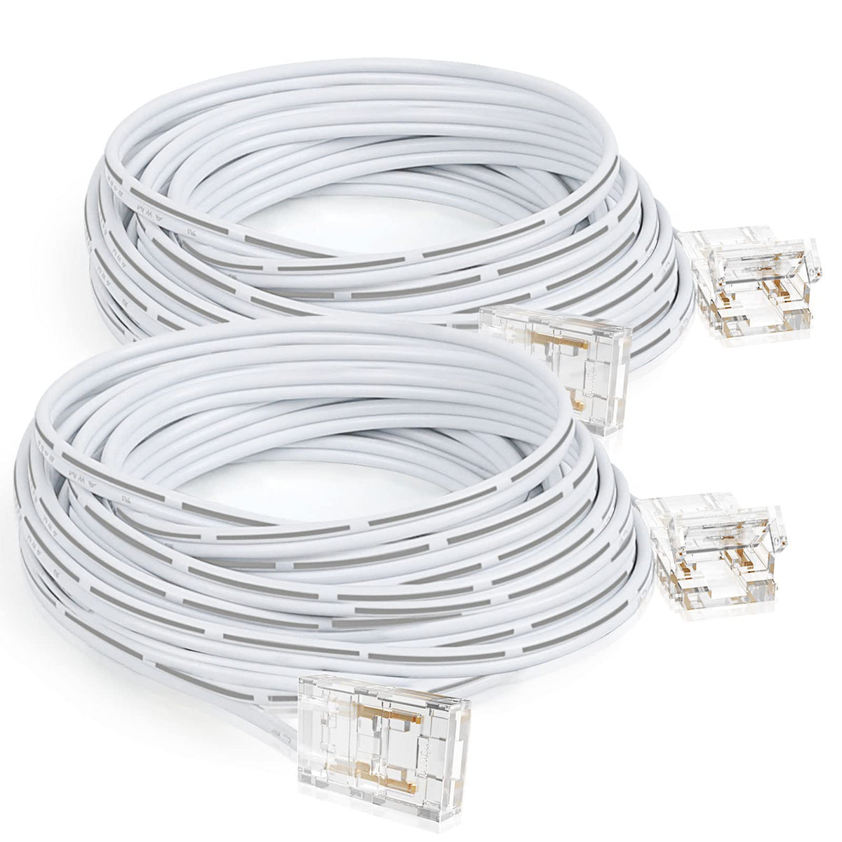 HitLights 6ft extension cable close-up of the 2-pin connector for flexible LED strips.