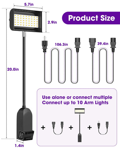 HitLights mounting brackets provide versatile installation on various surfaces