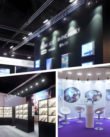 HitLights power cables ensure reliable plug-and-play power for displays