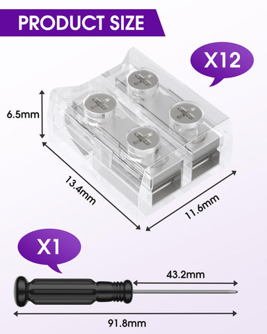 HitLights transparent housing blends with decor while linking strips.