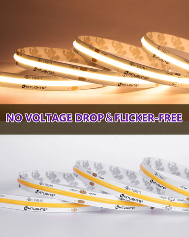 HitLights UL-listed strip with long lifespan supports reliable installations.