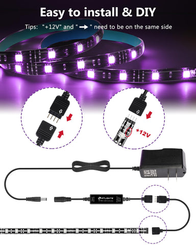 HitLights UL-listed power supply ensures safe, reliable operation