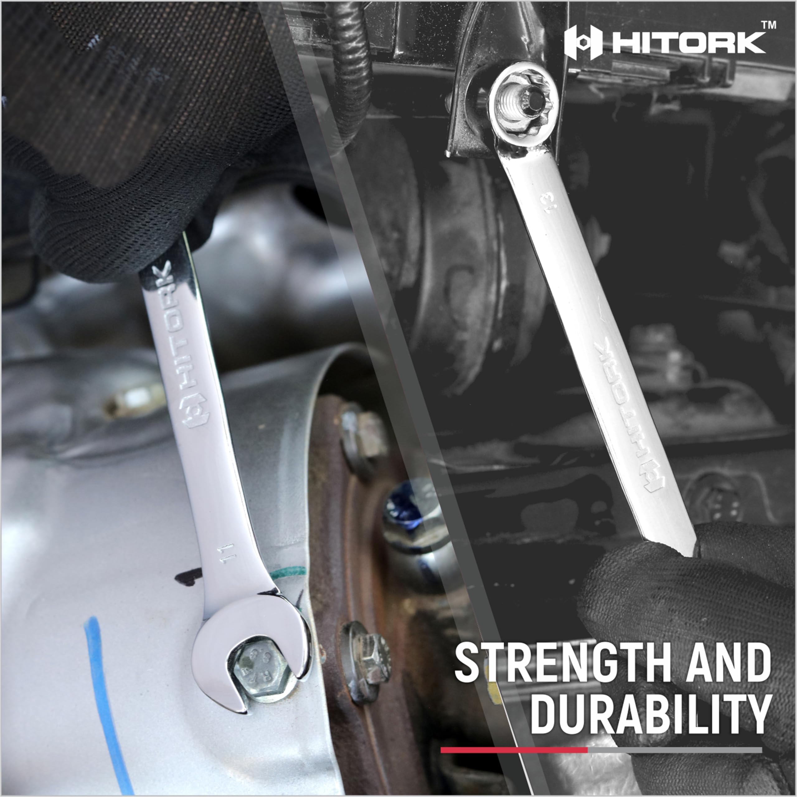 Hitork precise fit for easing access in cramped engine bays.