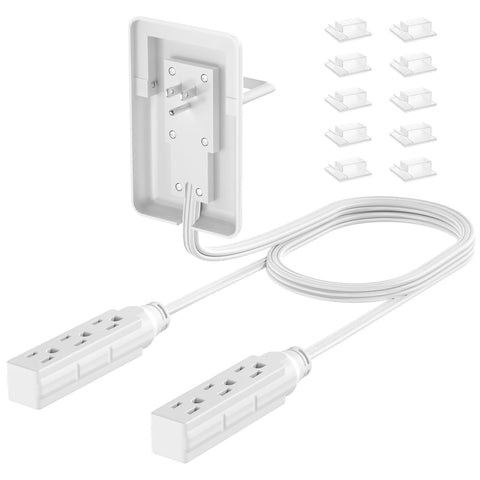 HITRENDS dual 6ft extension wires for flexible room layout