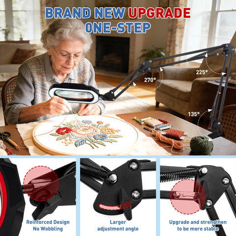 HITTI lamp head controls for easy brightness and color adjustments