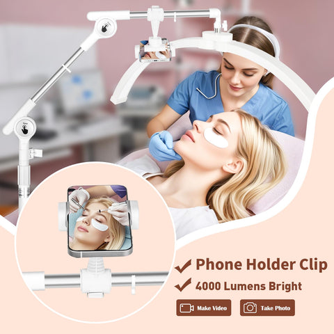 HITTI lash light color temperature control from warm to cool tones