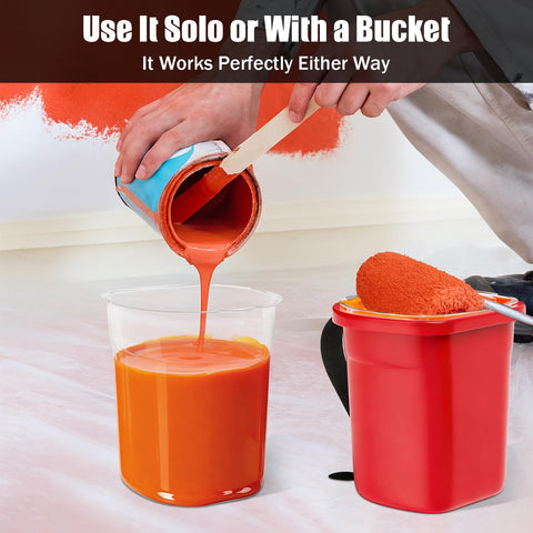 Hiumtree reusable liner can be washed and reused after painting tasks