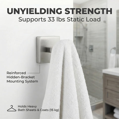 Hiuqixe industrial-grade SUS304 core resists corrosion in steamy spaces.