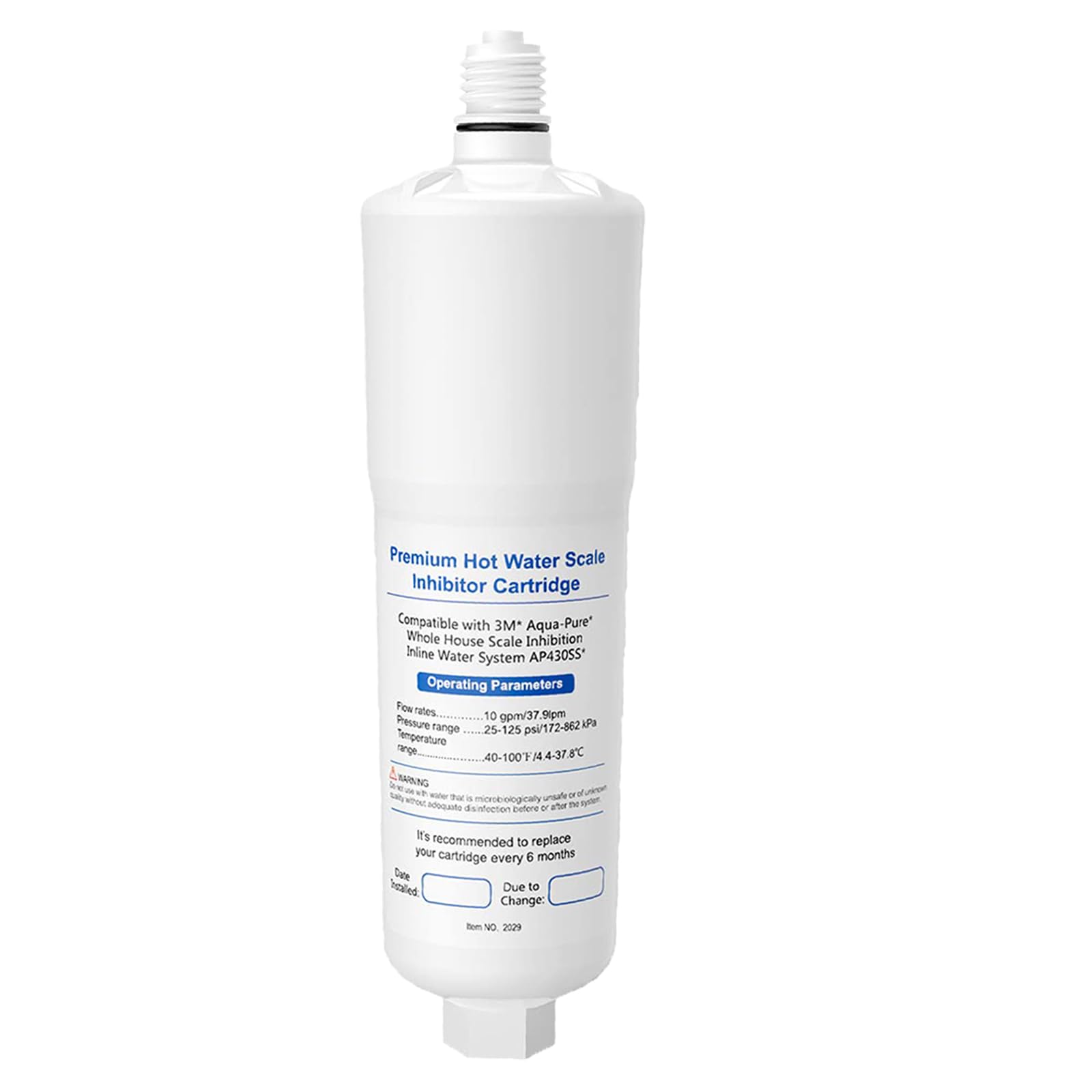 HiWater AP431 BPA-free housing emphasizes safe, durable construction.