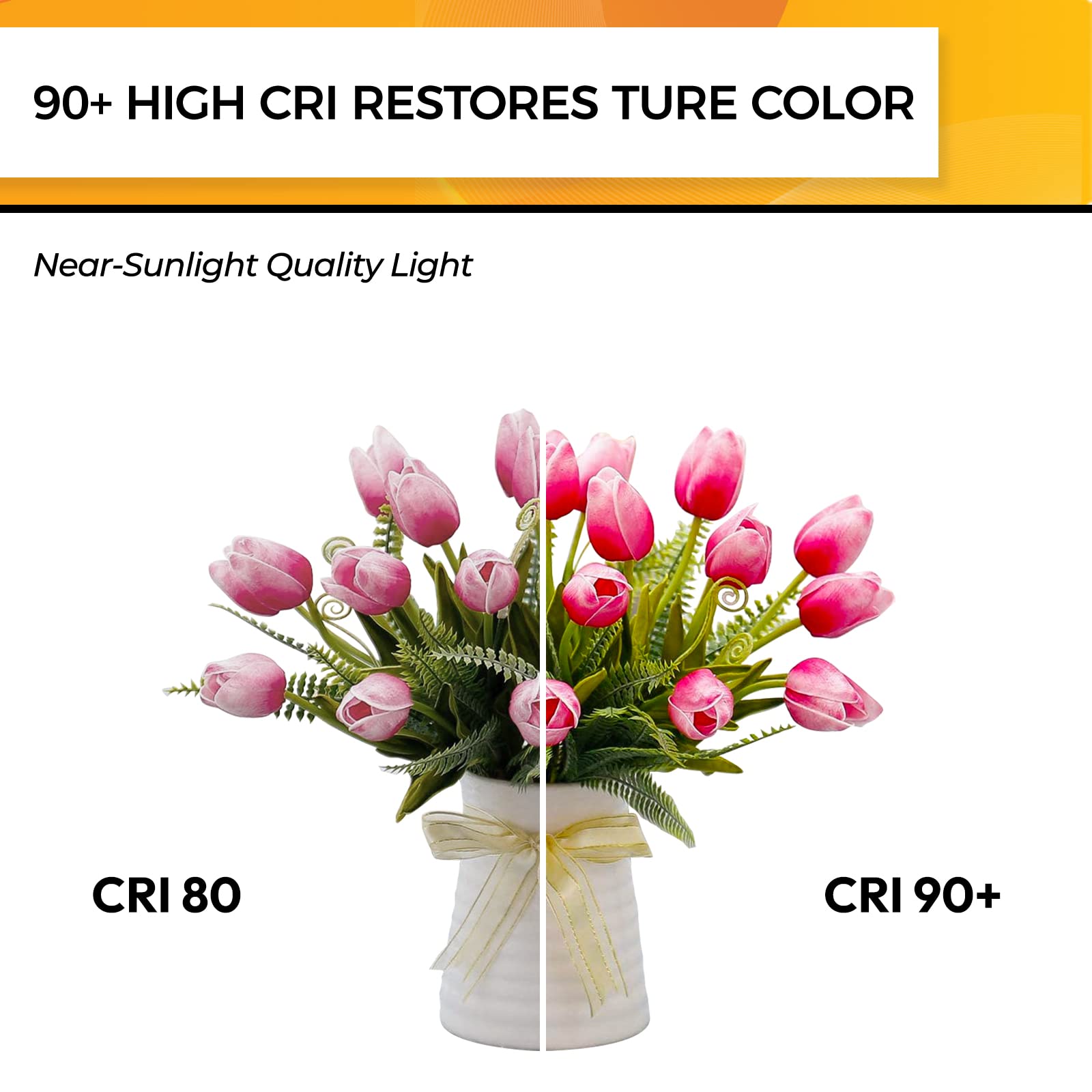 Hizashi dimmable E12 bulb works smoothly from 10% to 100% with compatible dimmers.