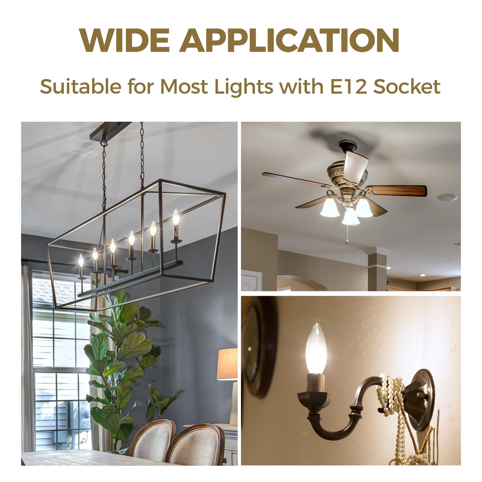 Hizashi dimmable bulbs provide smooth dimming for mood lighting