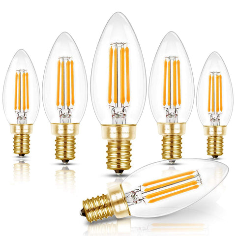 Hizashi E12 dimmable candle bulb for living room ambience