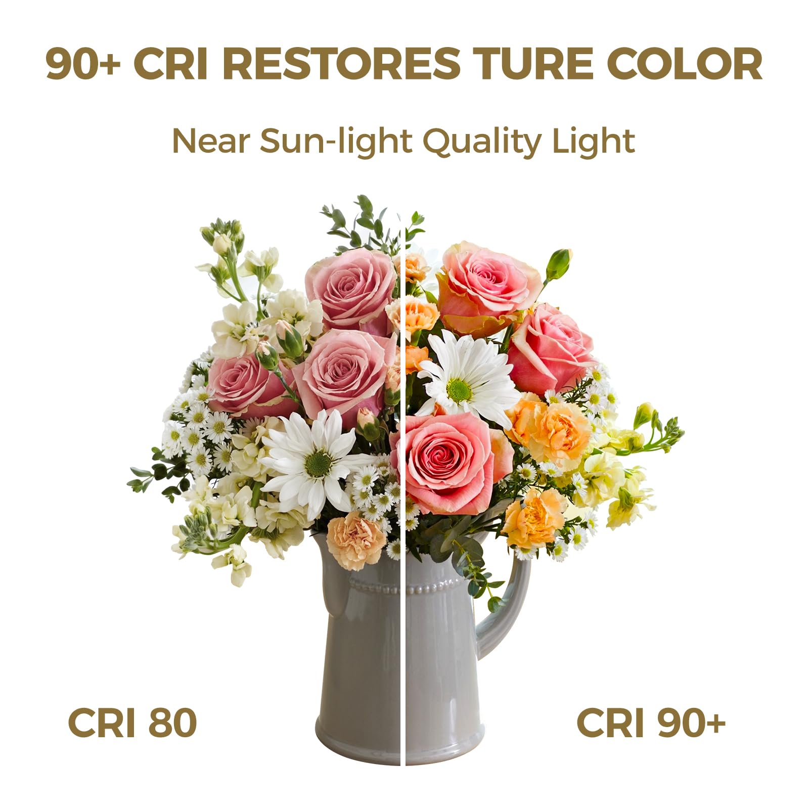 Hizashi CA11 flame-tip LED candle bulb enhances chandeliers with vintage style.