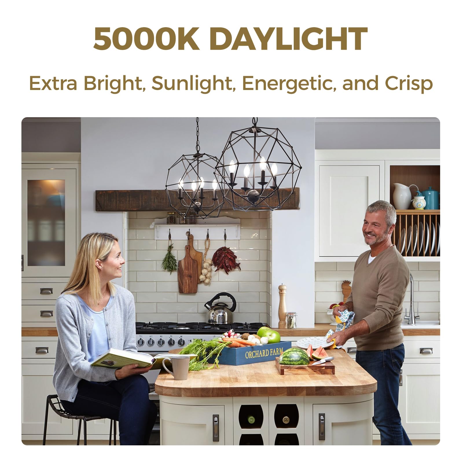 Hizashi 90+ CRI bulbs faithfully render colors in room lighting