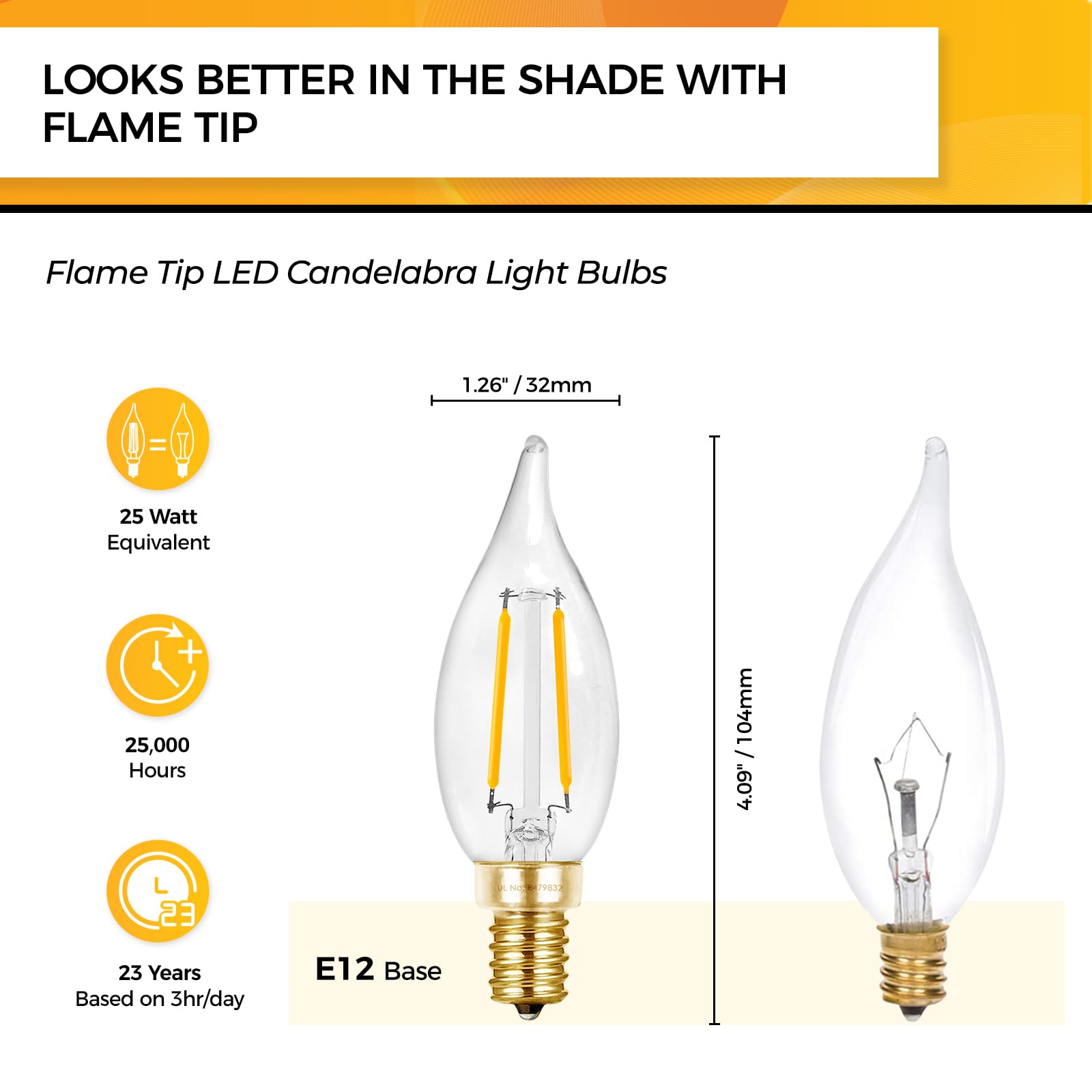 Hizashi soft white 2700K bulb delivering cozy ambience with high color accuracy.