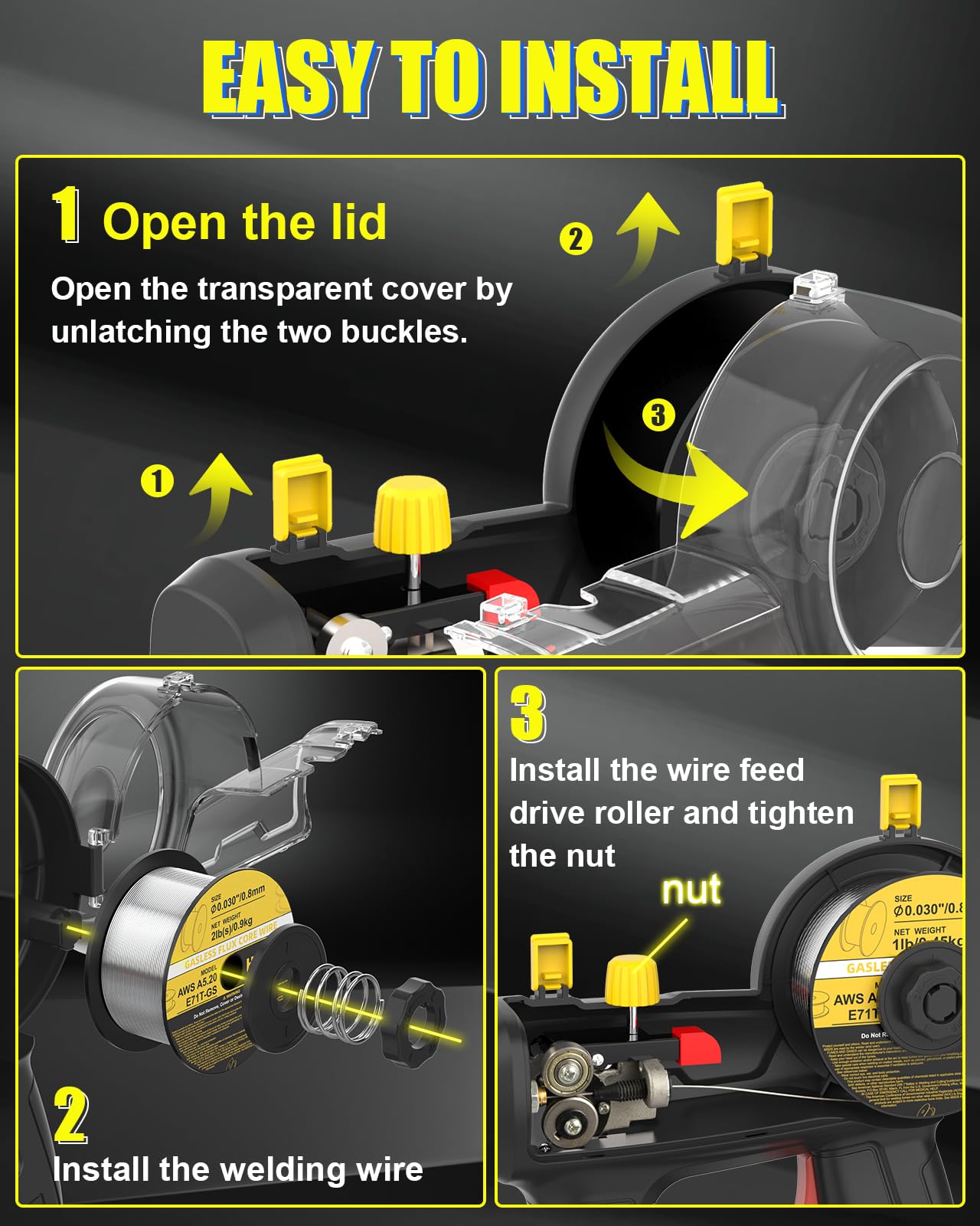 HIZONE DIY home project welding suitable for small repairs