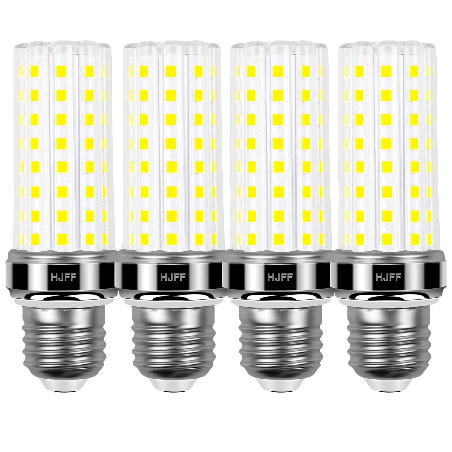 HJFF LED corn bulb delivers 2500 lumens in cool daylight for bright indoor spaces.
