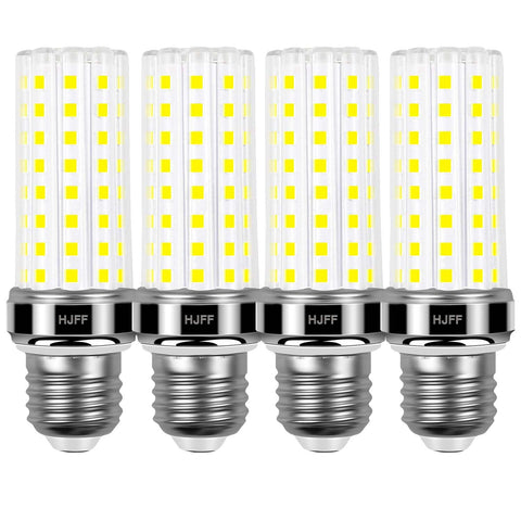 HJFF LED corn bulb delivers 2500 lumens in cool daylight for bright indoor spaces.
