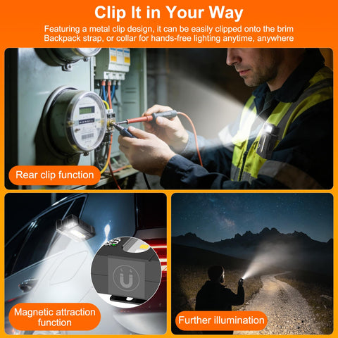 HJKLIUT G5 flashlight dual-light system with RGB modes