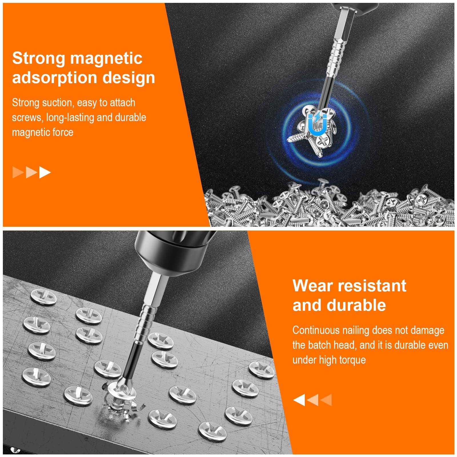 HJKLIUT shock and impact resistant bits endure high-torque tasks with less wear