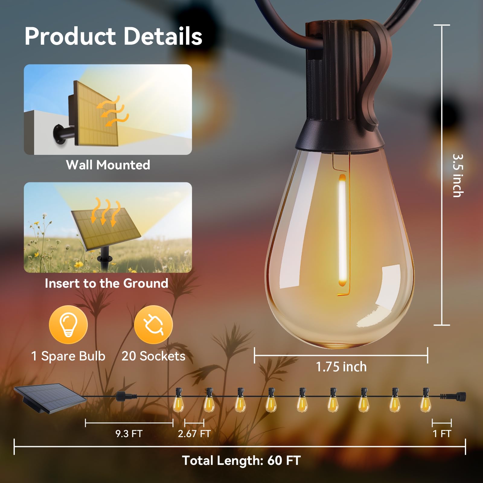 HJQ quick installation kit simplifies setup on porches and pergolas.