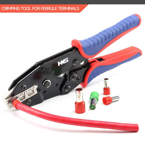 HKS crimping tool with numerically marked jaw for 10-2 sizes