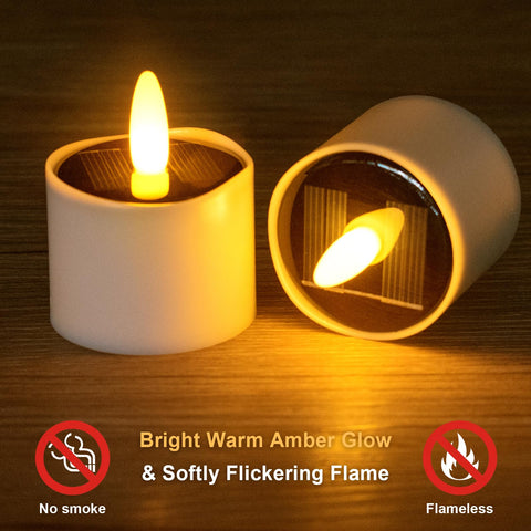 HL Solar Tea Lights ideal for lanterns and table decor.