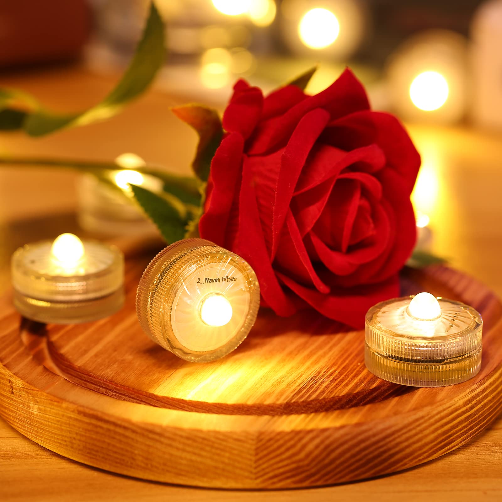 HL Submersible LED Light centerpieces and water features glow vividly