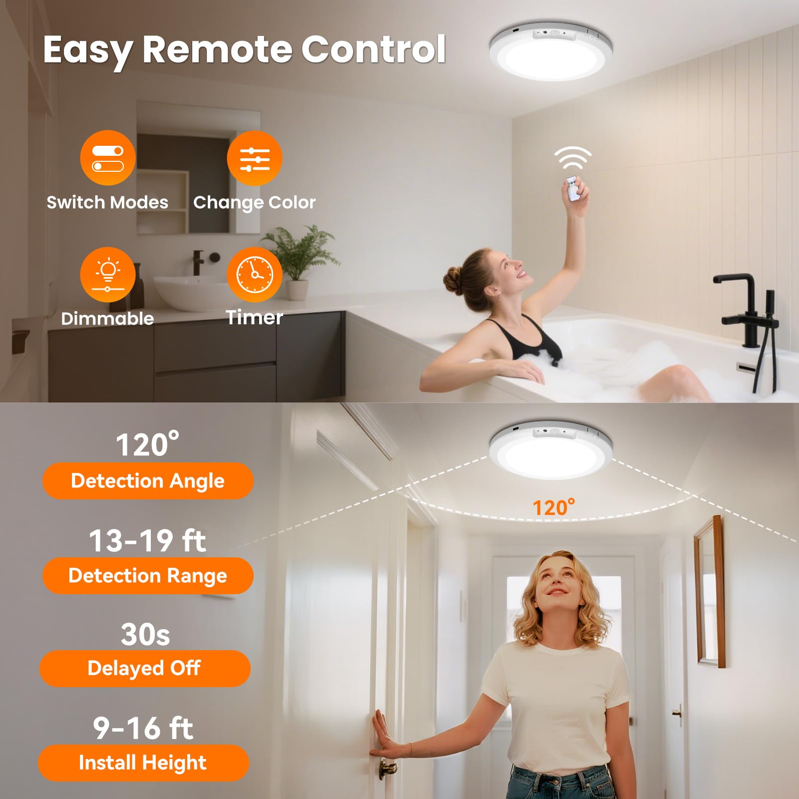 HLCZLUZ timer settings enable automatic lighting schedules without effort