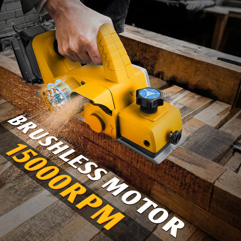 Depth adjustment 0-2 mm on the HLiePiHa planer for precise shaving control