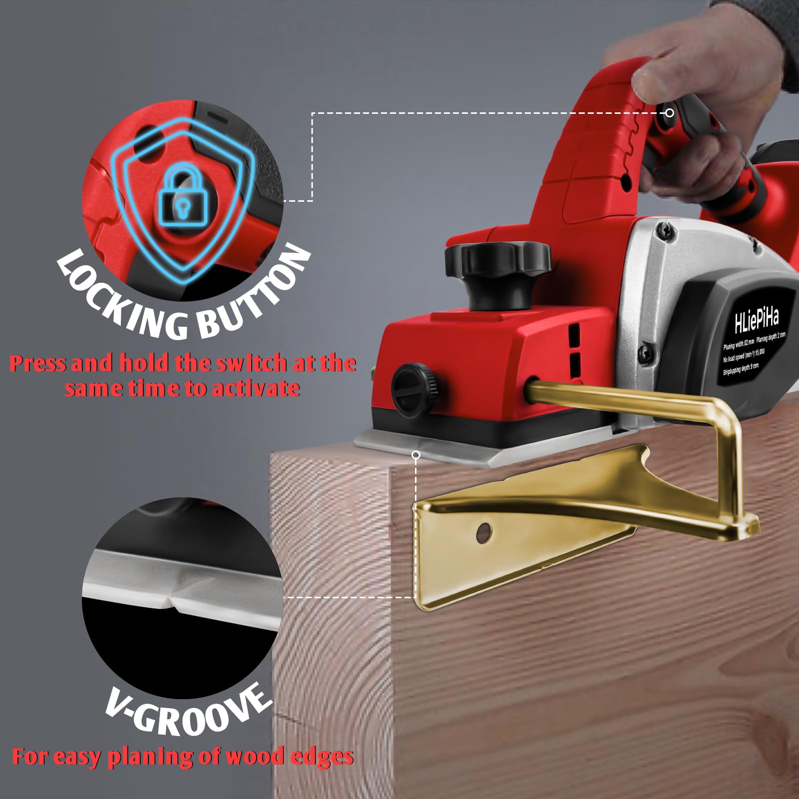 HLiePiHa safety lock switch ensures controlled starts