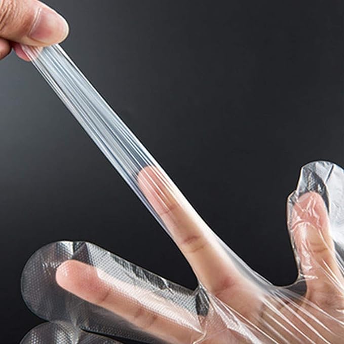 HLIN high-density polyethylene gloves provide tough, leak-resistant protection for daily tasks.