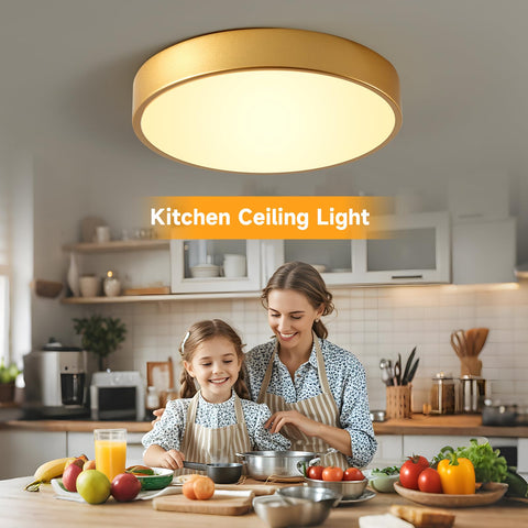 HLinghtnet easy-install ceiling fixture for quick hardwired setup